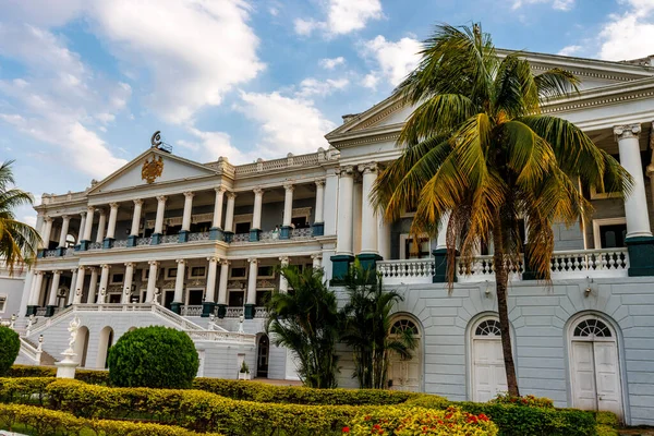 Exterior Del Palacio Falaknuma Hyderabad Telangana India Asia — Foto de Stock