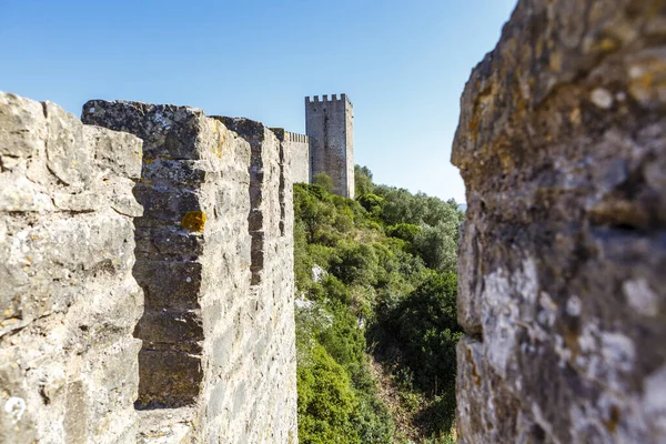 Castillo Obidos Obidos Portugal Europa — Foto de Stock
