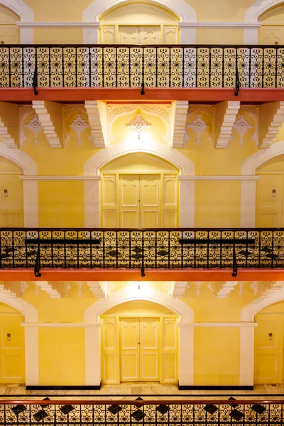 Rico Salón Principal Decorado Del Taj Mahal Palace Mumbai Maharashtra — Foto de Stock