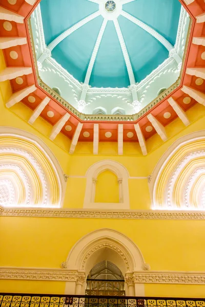 Riche Hall Principal Décoré Palais Taj Mahal Mumbai Maharashtra Inde — Photo