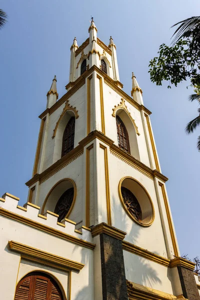 Campanario Catedral Santo Tomás Mumbai Maharashtra India Asia — Foto de Stock
