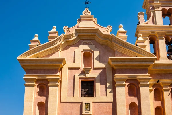 stock image Exterior of the Santa Teresa Church and San Jose Monastery in Cordoba, Argentina, South America