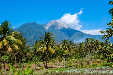 Watumita, Flores, Endonezya, Asya 'ya yakın aktif volkan