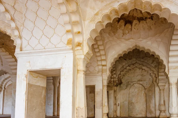 Интерьер Мечети Внутри Биби Макбара Аурангабад Махараштра Индия Азия — стоковое фото