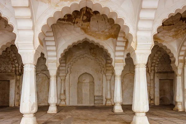 Binnenkant Van Moskee Bibi Maqbara Aurangabad Maharashtra India Azië — Stockfoto