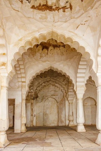 Wnętrze Meczetu Bibi Maqbara Aurangabad Maharashtra Indie Azja — Zdjęcie stockowe