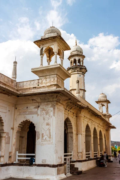Мечеть Всередині Bibi Maqbara Aurangabad Maharashtra India Asia — стокове фото