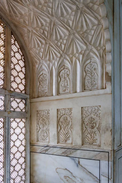 Interiér Bibi Maqbara Dítě Taj Mahal Aurangabadu Maháráštra Indie Asie — Stock fotografie