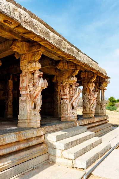 Exterior Kuduregombe Mandala Temple Hampi Karnataka India Asia — Stock Photo, Image
