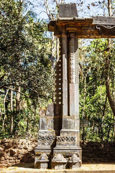 アディール シャー宮殿の門は1820年に解体され 旧ゴア ヴェラ インド アジア — ストック写真