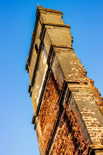 Aziz Clare Kilisesi 'nin kalıntıları, Eski Goa Velha, Goa, Hindistan, Asya