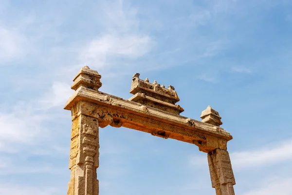 King Balance Hampi Karnataka Indien Asien — Stockfoto