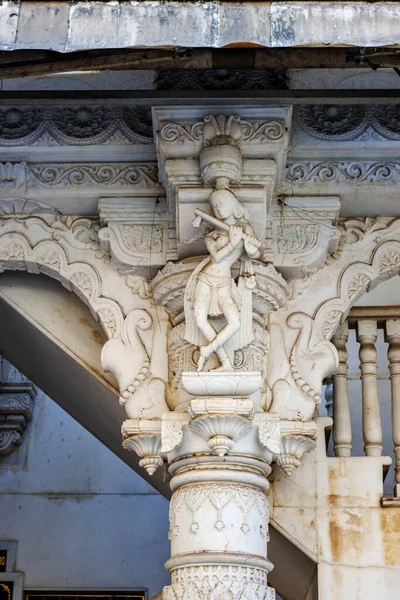 Зовнішній Вигляд Багатого Прикрашеного Храму Джайністів Старому Центрі Мумбаї Форт — стокове фото