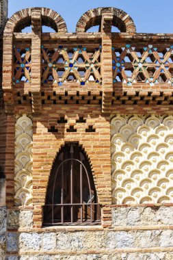 Guell Pavilions, Pedralbes, Barcelona, Katalonya, İspanya