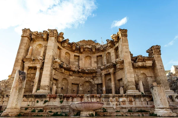 Antike Nymphen Jerash Jordanien Naher Osten — Stockfoto