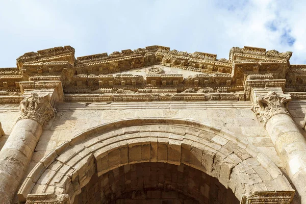 Hadrianus Ívét Azért Építették Hogy Tisztelje Hadrianus Császár Geraszán Tett — Stock Fotó