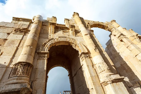 Güney Kapısı Nın Dışı Antik Jerash Orta Doğu — Stok fotoğraf