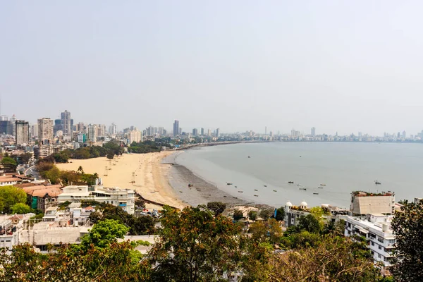Uitzicht Vanaf Malabar Hill Mumbai Maharashtra India Azië Stockfoto