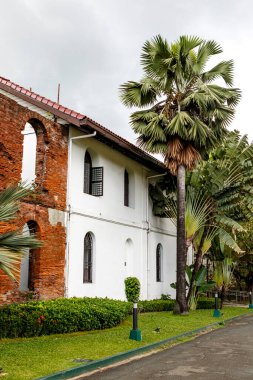 Fort Santiago, Intramuros, Manila, Filipinler, Asya 'daki yıkılmış binalar.
