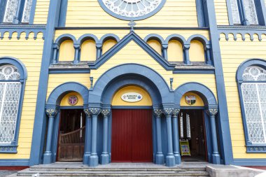 Saint Peter ve Paul Katedrali 'nin dışı, Paramaribo, Surinam, Güney Amerika