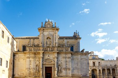 Lecce Katedrali, Lecce, Apulia, İtalya - Avrupa