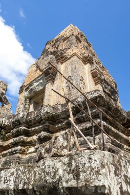 Banteay Kdei tapınağının dışı, Angkor, Kamboçya, Asya