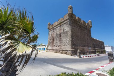 Essaouira Ramparts kalesinin dışı, Essaouira, Fas, Kuzey Afrika