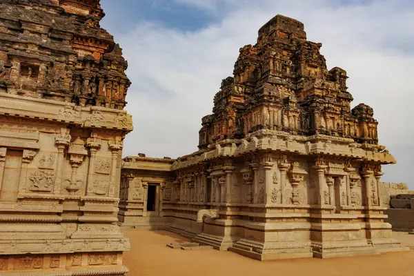 stock image Exterior of the Hazararama temple, Hampi, Karnataka, India, Asia