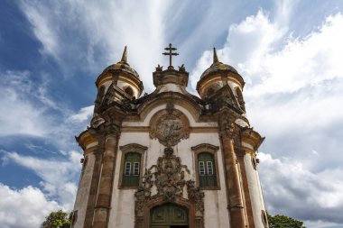 Assisi 'li Aziz Francis Kilisesi, Ouro Preto, Minas Gerais, Brezilya, Güney Amerika