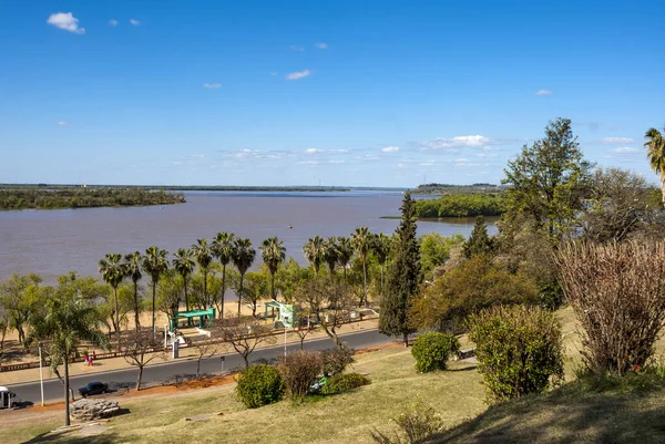 Parana Parkı 'ndan Parana Nehri manzaralı Entre Rios, Arjantin, Güney Amerika