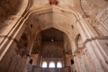 Orchha 'daki Chaturbhuj Tapınağı, Madhya Pradesh, Hindistan, Asya