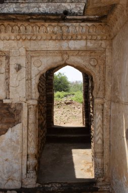 Kalinjar Kalesi, Kalinjar, Banda Bölgesi, Uttar Pradesh, Hindistan, Asya 'daki Chaubey Mahal' in dışı.