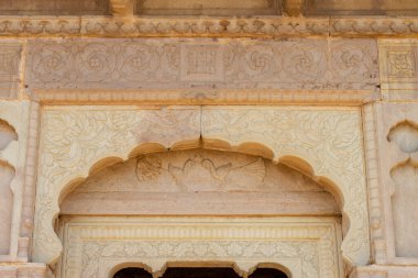 Kalinjar Kalesi, Kalinjar, Banda Bölgesi, Uttar Pradesh, Hindistan, Asya 'daki Chaubey Mahal' in dışı.