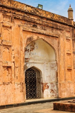 Dhaka, Bangladeş, Asya 'daki Lalbagh Kalesi' nin dışı.