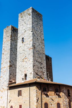 San Gimignano, Toskana, İtalya, San Gimignano Avrupa, Toskana, İtalya ve Avrupa 'nın taş kuleleri