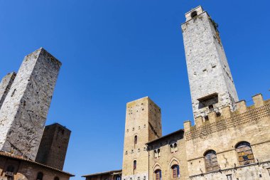 San Gimignano, Toskana, İtalya, San Gimignano Avrupa, Toskana, İtalya ve Avrupa 'nın taş kuleleri