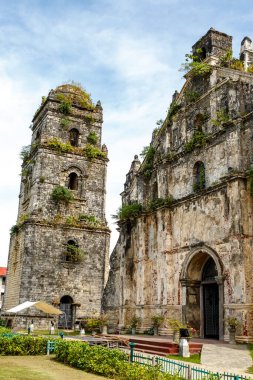 Exterior of the Saint Augustine Church or Paoay Church in Paoay, Ilocos Norte, Philippines, Asia clipart