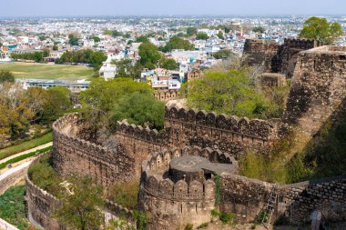 Jhansi Kalesi 'nden Jhansi, Budelkhand, Uttar Pradesh, Hindistan, Asya