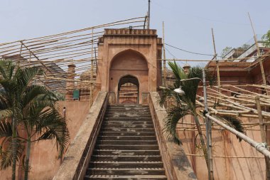 Khan Mohammad Mridha Mescidi 'nin dışı Eski Dhaka, Bangladeş, Asya