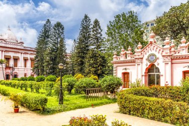 Eski Dhaka 'daki Ahsan Manzil Müzesi, Bangladeş, Asya