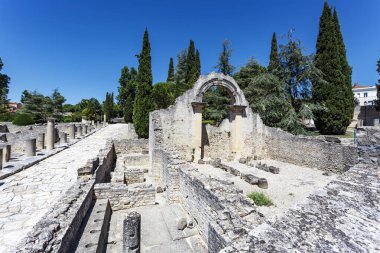 Vaison-la-Romaine, Provence, Fransa, Avrupa 'daki antik Roma harabeleri