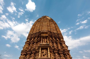 Exterior of the Vamana temple (Eastern Group of Temples), Khajuraho, Madhya Pradesh, India, Asia clipart