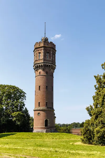 stock image The water tower watertoren in Twickel, Delden, Overijssel, The Netherlands, Europe