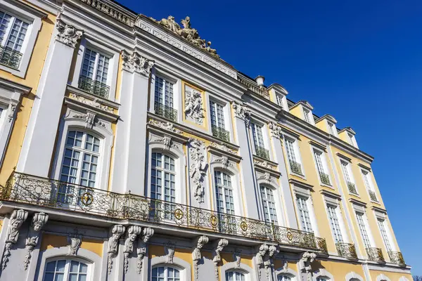 stock image Exterior of the Augustusburg palace in Bruhl, North Rhine-Westphalia, Germany, Europe