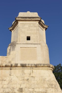 Valletta, Malta, Avrupa 'nın eski kentinin kale duvarları