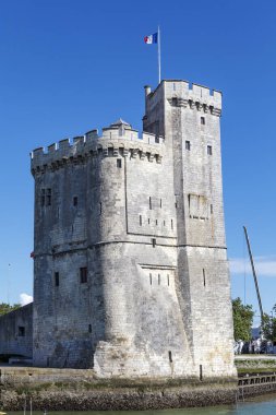 Saint Nicolas Kulesi, La Rochelle 'deki üç kuleden biri - Fransa' daki Charente-Maritime
