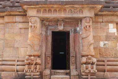 Bhubaneswar 'daki Rajarani tapınağının dışı, Orissa, Hindistan, Asya