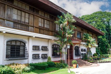 Malacanang Kuzey Sarayı 'nın dışında, Ilocos Norte Eyaleti, Filipinler, Asya