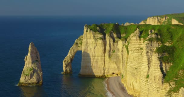 Захист Довкілля Франції Догляд Природою Під Час Заходу Сонця Франції — стокове відео