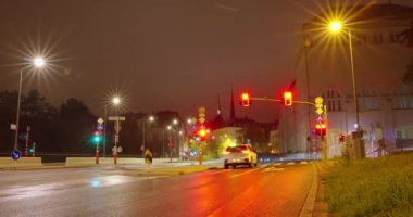 Lüksemburg, Lüksemburg, akşam saatlerinde. Zaman Uygulaması.
